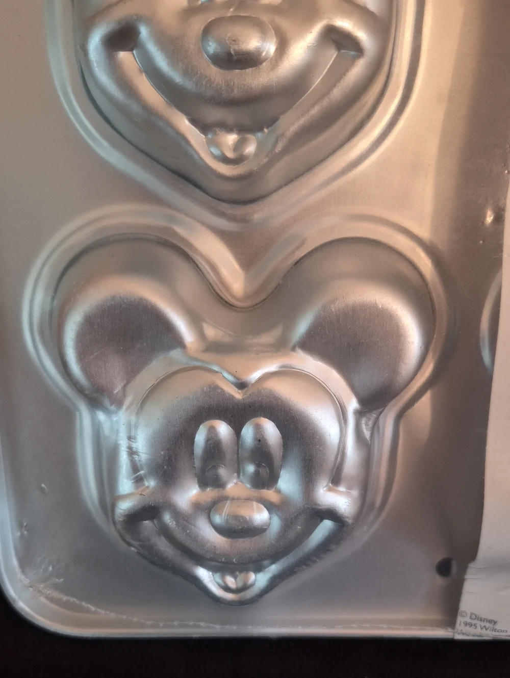 NWT Mickey Mouse Mini Pan Single Size Cake Pan Mold Jello or Cake